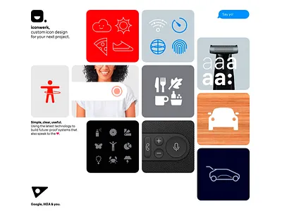 Modern Icon System Grid Showcase clean layout custom icons design grid flat icons grid layout icon pack icon system iconography system interface assets intuitive visuals minimal symbols mobile interface pixel perfect product interface smart design ui elements ux design ux ui visual consistency visual identity
