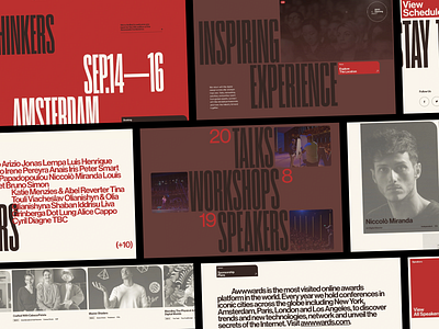 Conference Promo Website Design conference design conference promo creative direction creative summit digital promo editorial grid event platform event website interactive schedule keynote speakers modern layout speaker layout typographic identity typography ui design ux design ux showcase ux ui website design workshop listing
