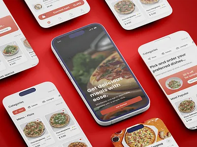 Concierge App Design animation branding graphic design ui