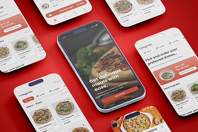 Concierge App Design animation branding graphic design ui