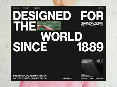 Timeless Textile Web Design brand narrative classic modernism clean interface contrast design design history design legacy editorial layout elegant design homepage structure international showroom premium layout product storytelling textile interface timeless identity typography ui design ui inspiration ux design web concept