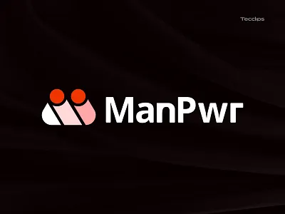 ManPwr Logo | Power Logo | Creative Logo | Team Logo | Community app icon branding community logo company logo custom logo graphic design icon logo logo design logo designer m logo manpower logo mark minimal loog modern logo team logo tecclips tecclips agency vector