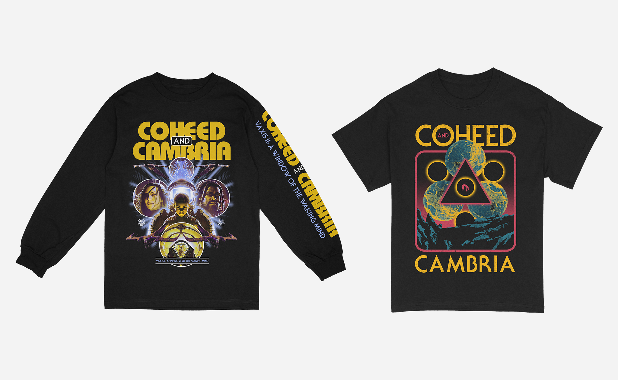 Coheed And Cambria Tour Merchandise Designs by Brandon Stecz on Dribbble