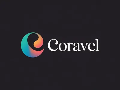 Modern Logo Design for Coravel – Elegant Abstract Symbol branding design graphic design illustration logo logo design typography ui ux vector