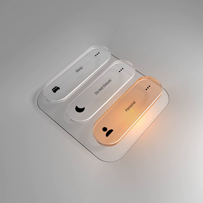 Glass Buttons inspired by Reijo Palmiste animation buttons glass ui