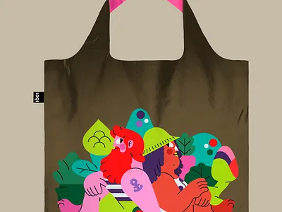 Loqi Bag bag illustration ilustración loqi merch tote