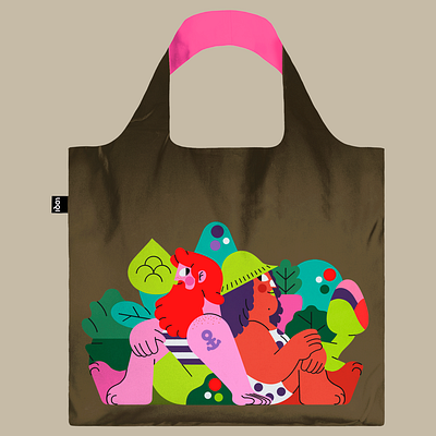Loqi Bag bag illustration ilustración loqi merch tote