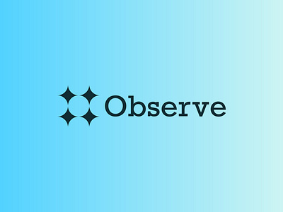 Observe - Logo Design Concept ai artificial intellegence brand identity branding circle concept creative design designer portfolio fintech futuristic learning logo logo designer logotype modern saas simple spark technology