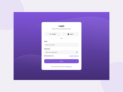 SaaS Web Log-in Screen authentication create account email error form inputs koushik login designs login form validation login forms onboarding ui product design saas login saas register secure password input sign up form sign up page sign up screen sign up web validation