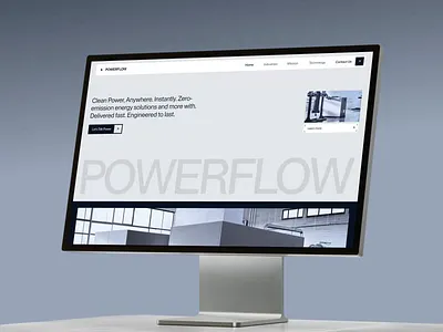 Website Design for Powerflow cleanenergydesign design dribbbleshots energytech minimal modernwebdesign orix powerflow productdesign responsivedesign sajon sustainabledesign techwebsite ui ux webdesigninspiration websitedesign