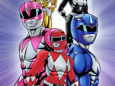 Mighty Morphin 1969 - Boom! Studios artist artwork book cover character illustration comic artist comic book comic cover comic style design drawing editorial hero illustration mighty morphin poster ideas power rangers publihers super hero tokusatsu zyuranger