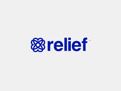 Relief Healthcare Logo design abstract logo brand designer brand guidelines brand identity branding business branding corporate branding healthcare healthcare logo logo minimal logo modern logo visual identity