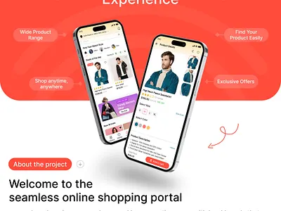 Clothing Store App | Fashion E-Commerce App | Mobile UI apparel b2c clothing fashion figma graphic design mobile app uiux user experience user interface