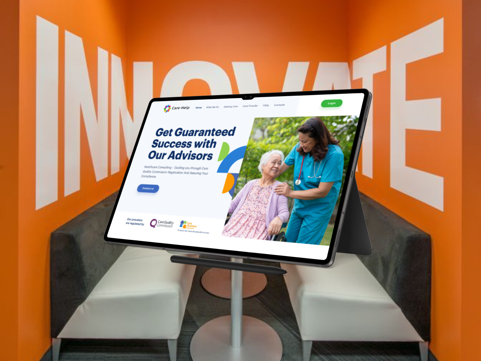 Example of Healthcare & Wellness Website Design