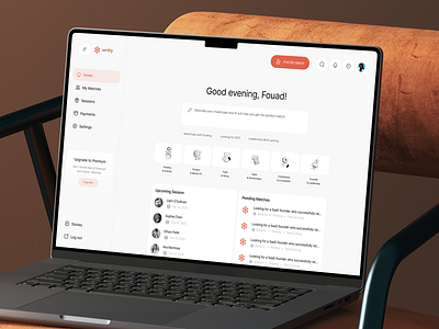 Wrthy - Dashboard Design | Orbix Studio admin panel ai platform artificial intelligence dashboard dashboard ui design hiringsolutions matchmakingplatform mentorshipplatform modern dashboard orbix studio product design saas ui uxui design web design web ui webappdesign
