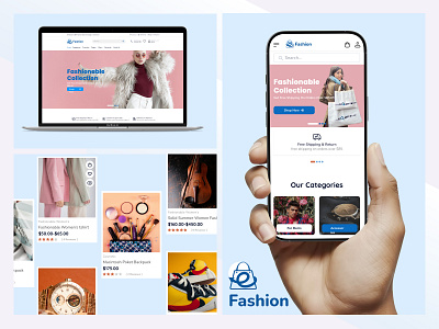 BFS Fashion android ecommerce ecommerce store ecommerce website mobile app mobile design ui user interface web design