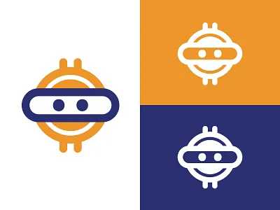 WealthBot logo mark branding coin crypto dollar gold icon logo logo design minimal money paisa rupiya share market trading wealth