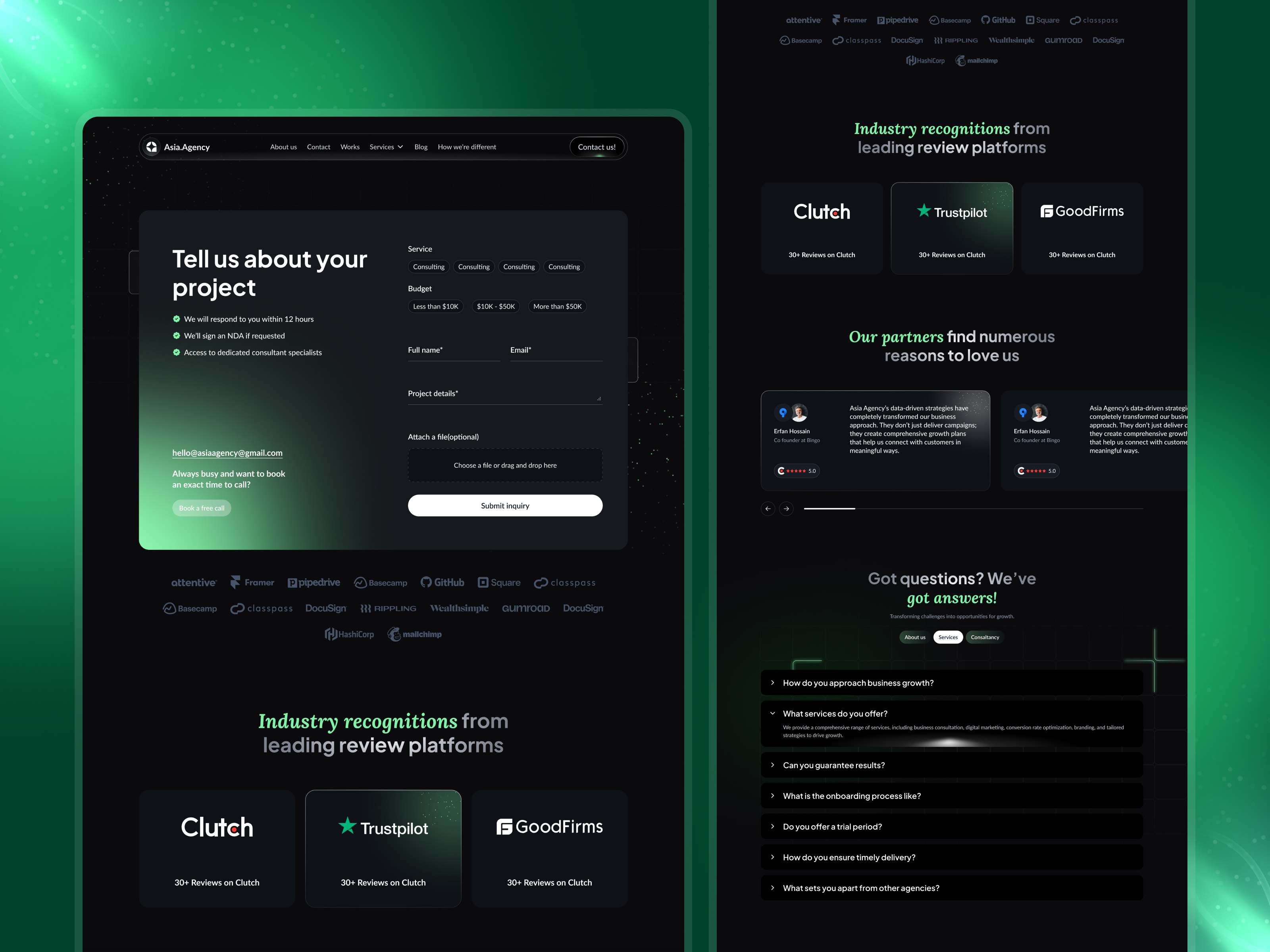 Example of Ai Native Application UI/UX Design