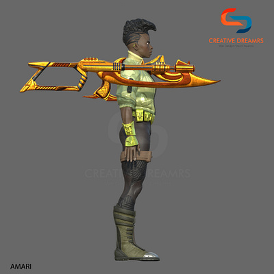 3D Character Design of a Warrior 3d modeing 3d rendering 3dcharacterdesign 3dwarrior animation blender3d epiccharacter visualization