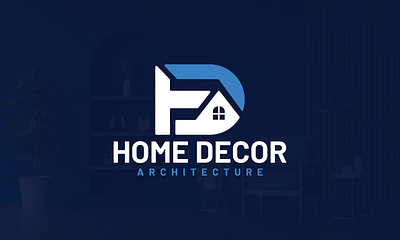 HomeDecor Architecture Brand Identity Design architectbranding architecturelogodesign minimallogo modernarchitectlogo modernlogo propertybranding