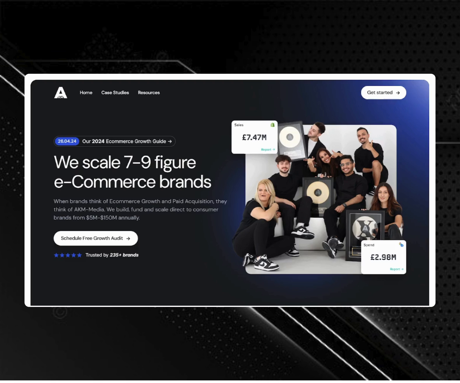 Example of Squarespace Website Maintenance Services