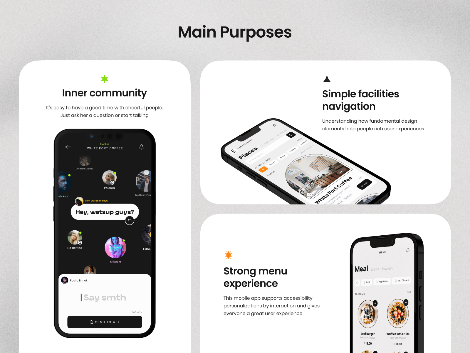 Restaurant App UI Design by Ermak on Dribbble