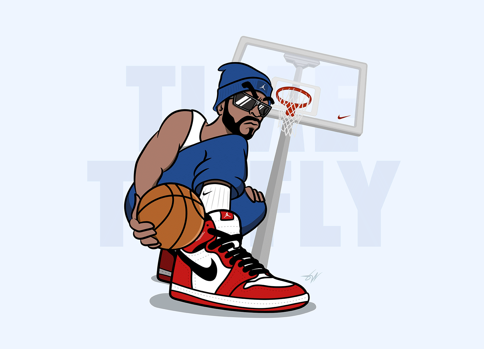 Nike Air Jordan 1's airjordan airjordan1 basketball characterart characterdesign design digitalart dunk graphic design graphic design graphic designer illustration illustrator jordan1 kicks nike nikeair sneaker sneakers vector