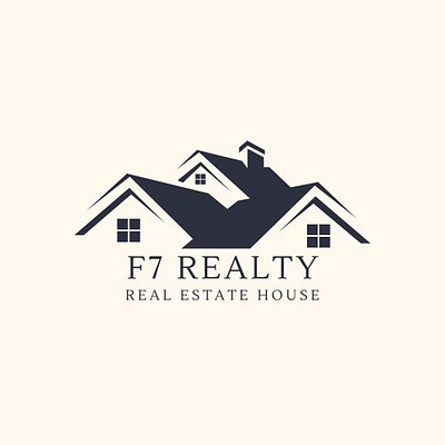 F7 Realty Logo Design graphic design