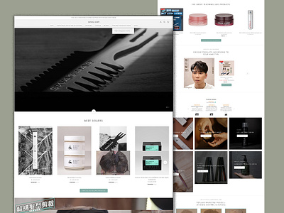 Bold Shopify Store Design for Hair & Wig Brand beauty brand bold design cosmetics haircare dtc brand ecommerce fashion ecommerce figma hair extensions hair store shopify shopify expert uiux wig store design