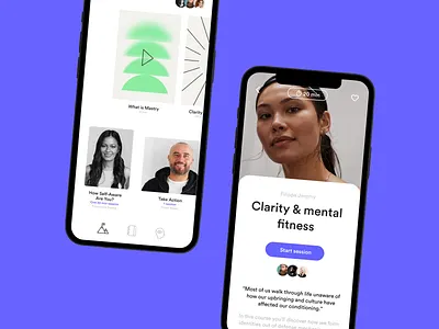 Mastry - Breathwork app app audio player branding breathwork colorful design design concept logo media player meditation mindfulness mvp prototype wellness