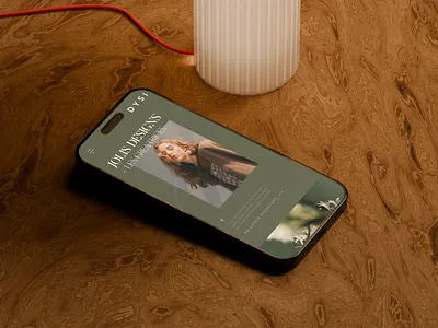 Jolis Designs - Vitrine 1 fashion interior design jolisdesigns mobile mockup ui