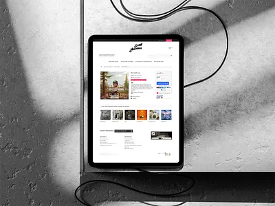 Melomane.fr Store - Redesign and Prestahop Data Migration descshop ecommerce ipad mockup music music store prestashop redesign store