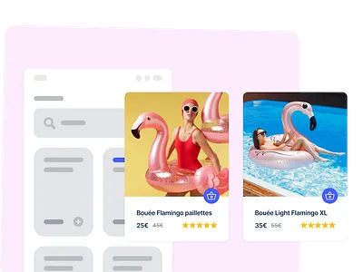 Features Design - Lazulead Website deisgn feature design features french presentation produit ui vitrine