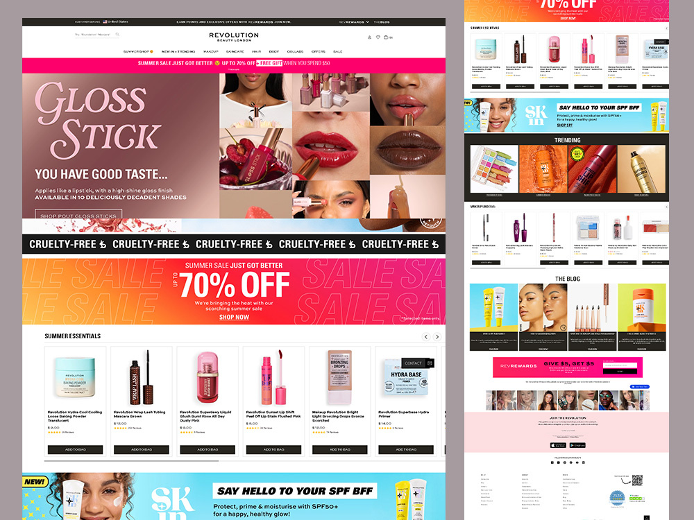 Trendy Shopify Store Design for Global Beauty Brand mahamudulsobuj