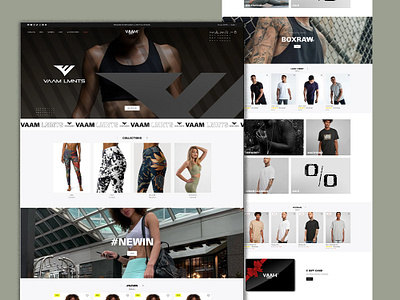 Performance Shopify Store Design for Activewear & Nutrition Bran mahamudulsobuj