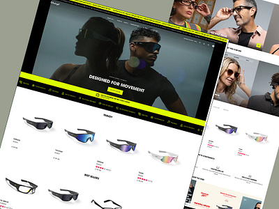 Smart Shopify Store Design for Eyewear & Tech Brand mahamudulsobuj