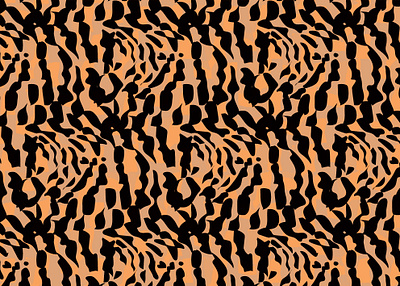 Leopard Bird beasy bird black brown clothes fabric fashion graphic design jungle leopard ochre orange pattern repeatable scarf skin skirt textile tropical wing