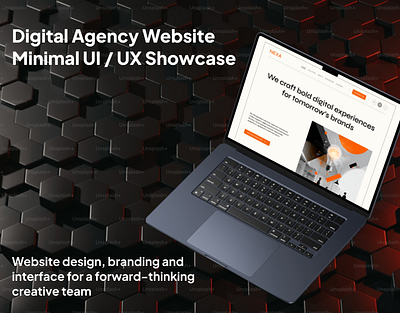NEXA — Creative Agency Website Design branding design digital agency landing page uiux ux visual design webdesign