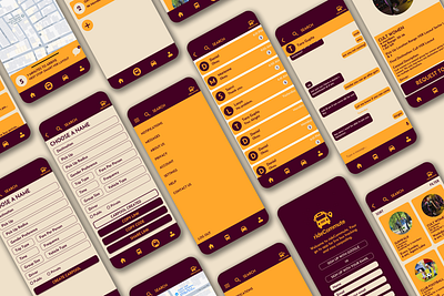 rideCommute ui