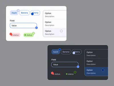 Color rule 1 color dark mode design system flat foundation illustration light mode palette simple