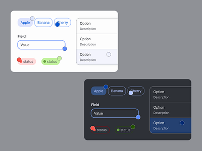 Color rule 1 color dark mode design system flat foundation illustration light mode palette simple
