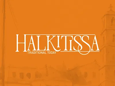 Halkitissa branding greece halki halkitissa leontios logotype restaurant sakellis