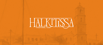 Halkitissa branding greece halki halkitissa leontios logotype restaurant sakellis