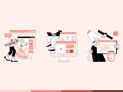 Recoloring the Web: Custom Vector Transformation 🎨 animation graphic design illustration logo motion graphics ui vector
