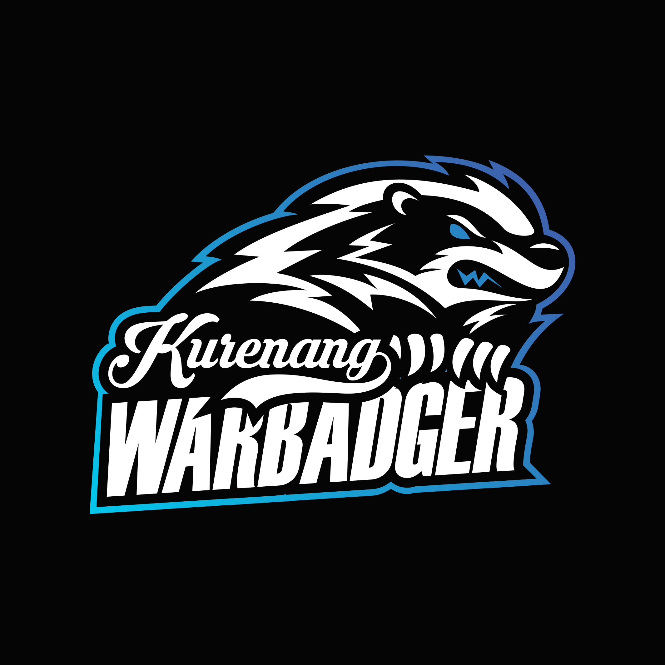 Logo Design for KuRenang War Badger branding commission design digital art freelance work graphic design honey badger logo logo design logo design branding logo designer vector vector art