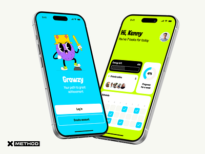 Student Growth Mobile App app dashboard edtech education figma learning mobile app school student ui ux