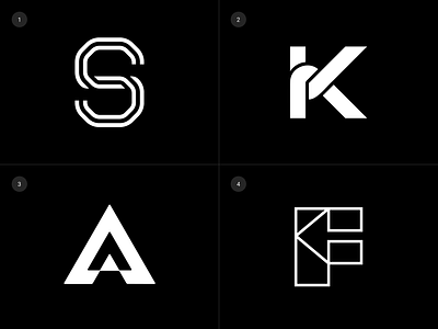 Logos from my recent “design warm-up” brand branding design identity logo logo design logodesign logotype