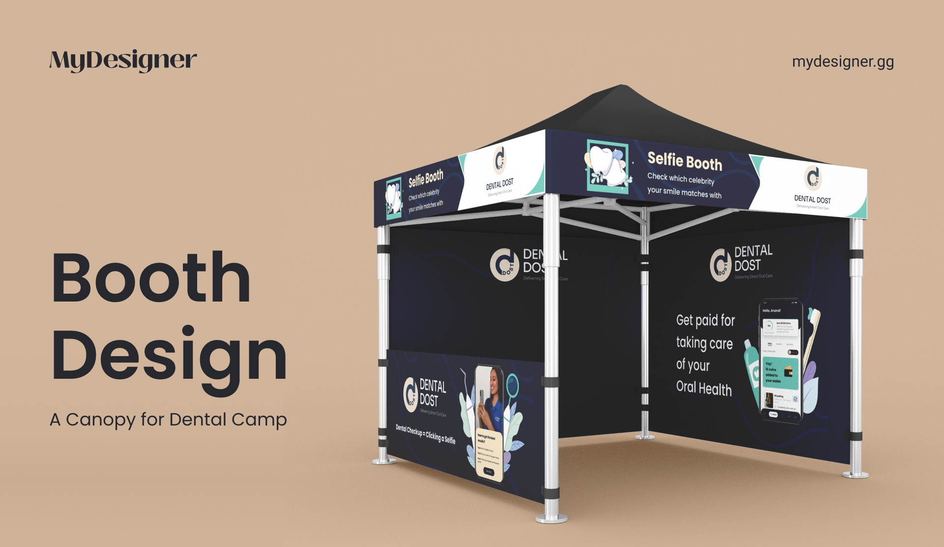 Smiles Made Memorable: A Booth That Sparked Conversations advertising booth booth design environmental design exhibition design graphic design