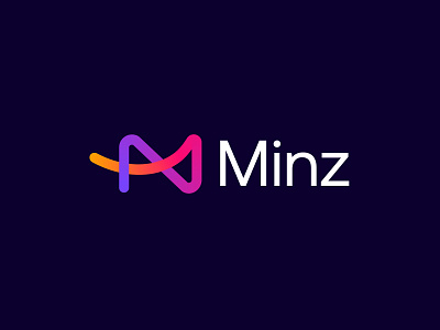 Minz ai logo design ai logo design branding creative logo deign graphic design letter logo logo logo design loop logo minimalist logo modern logo vector