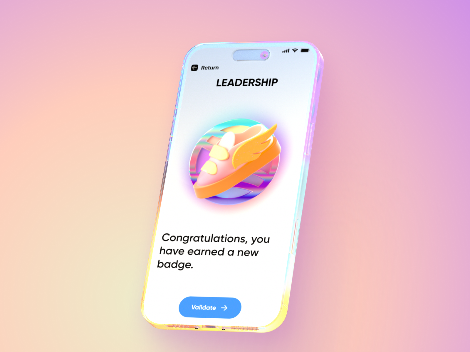 Seed Up / HR Gamification App / Badges design 3d 3d illustration app badge badges c4d graphic design logo trophy vidid color